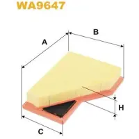 WIX FILTERS Luftfilter WA9647