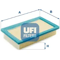 Ufi Piaggio Porter 1300cc Air Filter Golden