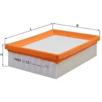 MAHLE ORIGINAL Luftfilter LX 925/1