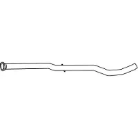 VEGAZ Abgasrohr Auspuffrohr für VOLVO V70 III (135) VOR-198