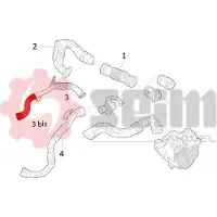 Seim 981748 Turbo Ladeluftschlauch für RENAULT Clio IV Schrägheck (BH) Clio IV Grandtour (KH) CLIO IV Kasten für DACIA SANDERO II