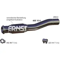 ERNST Abgasrohr 465106