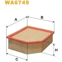 WIX FILTERS Luftfilter WA6749