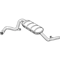 Bosal Endschalldämpfer 148-881