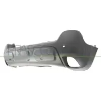 PRASCO Stoßfänger ci3301052 hinten für Citroën