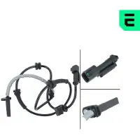 OPTIMAL ABS Sensor Raddrehzahl Vorne für TESLA Model S (5YJS) 06-S723