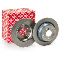 FEBI BILSTEIN Bremsscheibe 22160 hinten, voll, 1 Stück