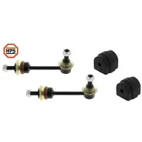 MAPCO 57665HPS Stabilisatorlager Reparatursatz für BMW 5 Touring (E61) Hinten 12mm Gummilager
