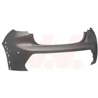 VAN WEZEL Heckstoßstange Stoßfänger Hinten passend für PEUGEOT 208 II Schrägheck (UB, UP, UW, UJ)