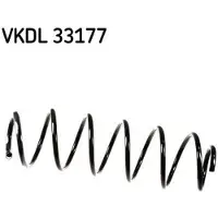 Skf Fahrwerksfeder VKDL 33177 für Citroën C3 I Pluriel