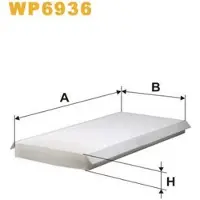 WIX FILTERS Filter, Innenraumluft WP6936