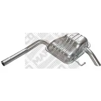MAPCO Endschalldämpfer FORD 30644 7116133,1011112,6921658 Endtopf,Auspuff Endtopf,Nachschalldämpfer,ESD