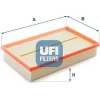 Ufi Luftfilter 30.A45.00 für VW Golf VII Schrägheck (5G1, BQ1, BE1, BE2) Filtereinsatz