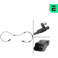 OPTIMAL ABS Sensor Raddrehzahl passend für PEUGEOT 407 SW (6E) 06-S127