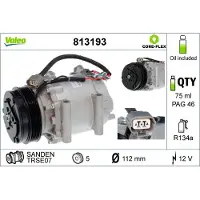 Valeo Kompressor, Klimaanlage CORE-FLEX 813193