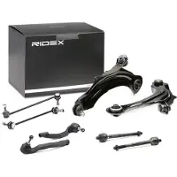 RIDEX 772S0089 Querlenker Reparatursatz für RENAULT SCÉNIC II (JM0/1) Vorne Links Vorne Rechts