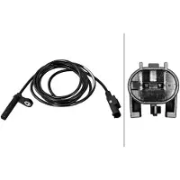 Hella Sensor Raddrehzahl 2-polig Hallsensor 1.620 mm Kabel für u.a. MB SPRINTER