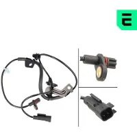 OPTIMAL ABS Sensor Raddrehzahl Hinten Links für MITSUBISHI ASX (GAW) 06-S745