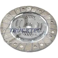 TRUCKTEC AUTOMOTIVE 02.23.116 Kupplungsscheibe 228mm passend für MERCEDES-BENZ Stufenheck (W123)