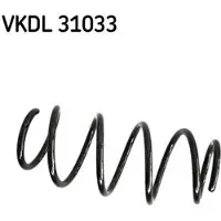 Skf Fahrwerksfeder VKDL 31033 für VW Polo Fox