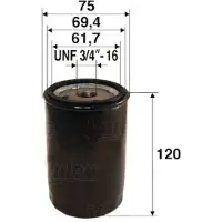 Valeo Ölfilter 586081 für BMW Maserati Citroën Alpina Bertone 3er Z1 Roadster SM