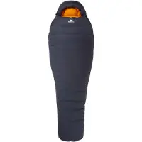 Mountain Equipment - Daunenschlafsack - Glacier 1000 Obsidian - Größe Links - Navy blau