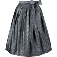Stockerpoint Dirndlschürze Corinna in grau | Gr.: 46-50