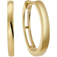 Trendor 68750 Ohrringe Gold 333/8K Creolen Ø 14,5 mm