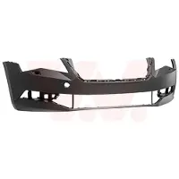 VAN WEZEL Stoßstange Stoßfänger für SKODA SUPERB Kombi (3V5) Glatt Schwarz 7638576