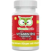 Vitamineule Vitamin B12 Kapseln - 500 µg Methylcobalamin vegan 36 g