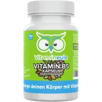 Vitamineule Vitamin B5 Kapseln - 250 mg Pantothensäure 34 g