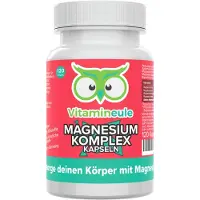 Vitamineule Magnesium Komplex Kapseln 200 mg - 4 Wirkstoffe 103 g