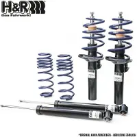 H&R Spezialfedern Fahrwerkssatz, Federn/Dämpfer Cup-Kit Sportfahrwerk 31057-3
