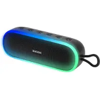 Auronic Bluetooth Lautsprecher - Kabellose Musikbox - 10 Stunden Musikgenuss - Extra Bass - Schwarz