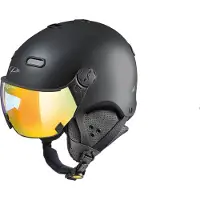 CP Carachillo braun skihelm - single spiegel visier (2 Optionen)