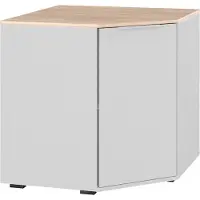 Vicco Kommode Betti Weiß/Sonoma 77.9 x 77.9 cm mit 1 Türen, Model 41615