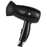 Adler AD 2251, Schwarz, Einfarbig, 1400 W