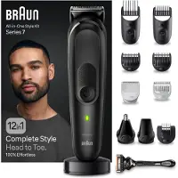 Braun MGK7460, Schwarz, 1 mm, 2,1 cm, Universal, Metall, 5 Jahr(e)