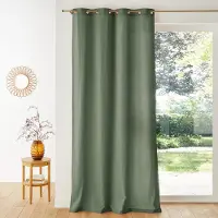 La redoute interieurs Vorhang Lincot Mit Ösen, Halbleinen 300 x 135 cm
