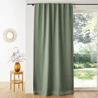 La redoute interieurs Verdunkelungsvorhang Lincot Aus Halbleinen, Verdeckte Schlaufen 300 x 135 cm