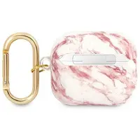 GUESS Gua3Hchmap Airpods 3 Hülle Rosa/Rosa Marble Strap Kollektion