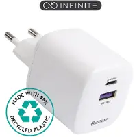 ESTUFF ES637065, Drinnen, AC, 20 V, Weiß