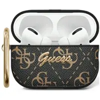 GUESS Guap2Pg4Gpk Airpods Pro 2 (2022/2023) Abdeckung Czarny/Schwarz 4G Haken