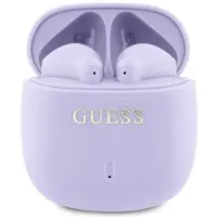 GUESS Bluetooth Kopfhörer Gutwsj14Esgu Tws + Docking Station Lila/Lila gedruckt Classic Logo