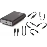 CoreParts MBX-PB007, Quick Charge 3.0, 65 W, Schwarz