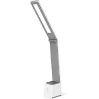 Forever Light Schreibtischlampe LED 5W klappbare FLB-110 weiß-grau Light