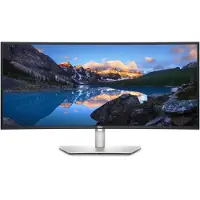 Dell UltraSharp U3423WE, 86,4 cm (34"), 3440 x 1440 Pixel, UltraWide Quad HD, LCD, 8 ms, Silber