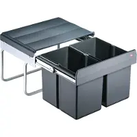 Wesco Naber 8011045 Traditionline Double-Shorty Smart 345 K/500-2 Abfallsammelsyst...