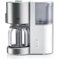 Braun KF 5120 WH, Filterkaffeemaschine, 1,2 l, 1000 W, Weiß