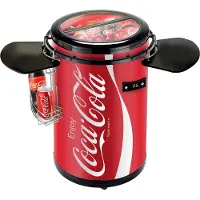 Salco Elektrische Kühlbox "SPC-88CC", COCA-COLA Party Cooler mit 50 l Fassungsvermögen